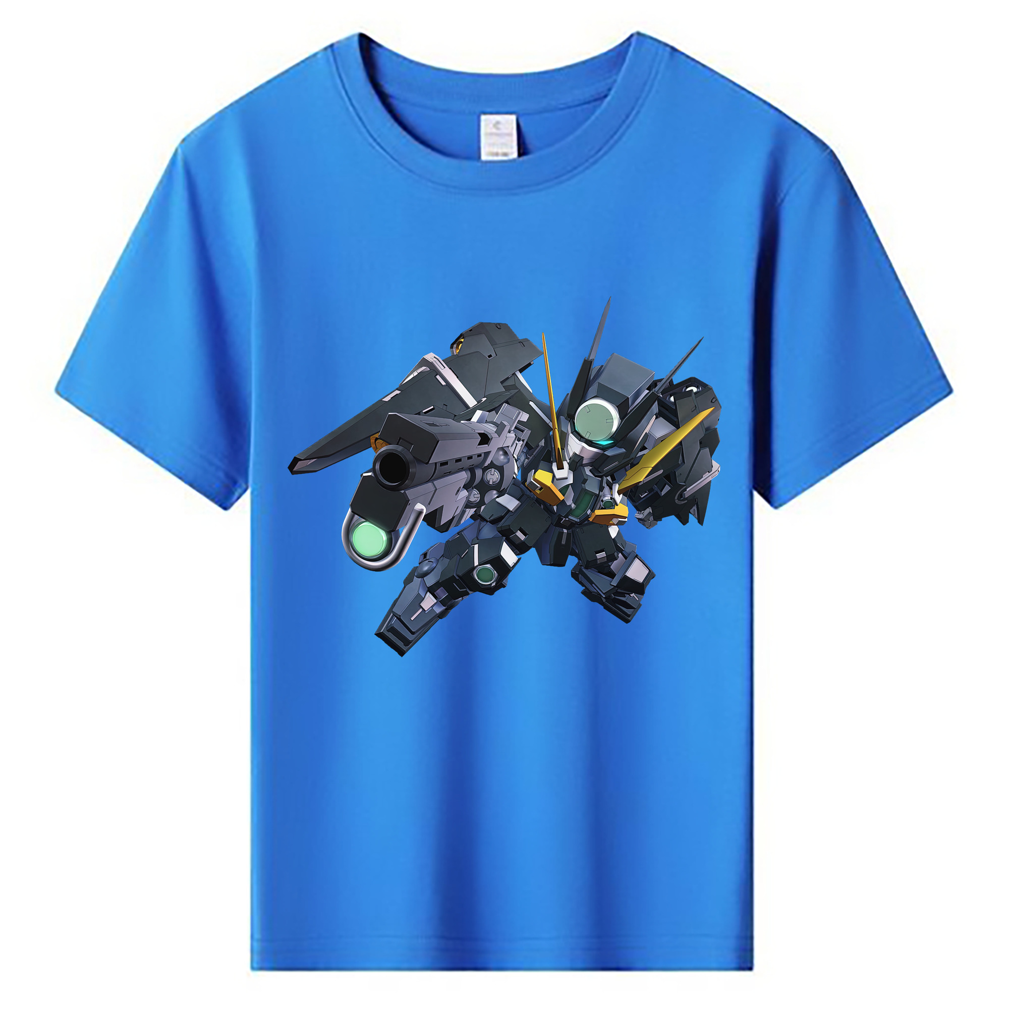 （画像用） 機動戦士ガンダム Mobile Suit Gundam 綿100％キッズTシャツ（フロントプリント）